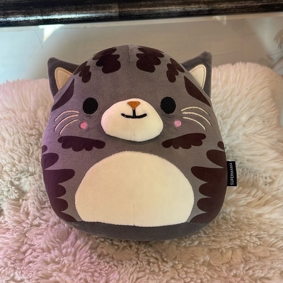 None Other - Plush squishy  cat bought in Singapore NWOT mini size super cute grey and tan